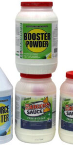 Saiger’s Sauce 1 Clear Flame Boost-It Pack for soiled carpets in restaurant, or rentals with a lot of greasy type soils, or parking lot type soils.