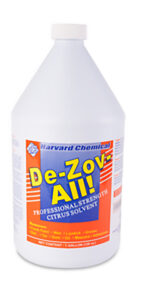 De Zov All, Citrus Solvent Degreaser, spot removal