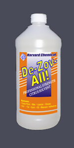 De Zov All, Citrus Solvent Degreaser, spot removal