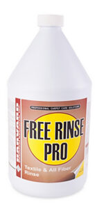 Free Rinse Pro Carpet Rinsing Agent for professionals